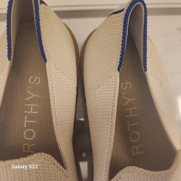 Rothy's Cream Loafers. NWT. Size 5.5 - Picture 6 of 9